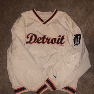 detroit tigers puma vintage pullover